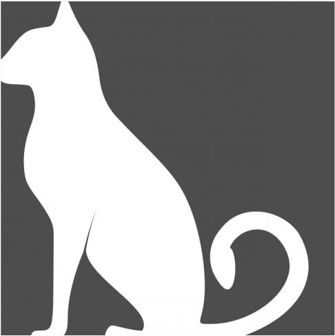 Cat Logo Object Png - Cat (999x999), Png Download