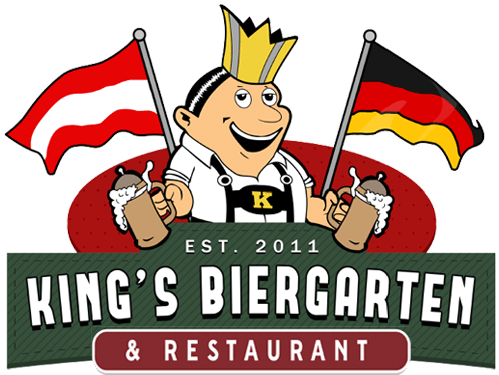 Kings Biergarten Logo (520x398), Png Download