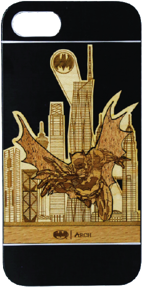 Batman The Dark Knight - Mobile Phone Case (600x601), Png Download