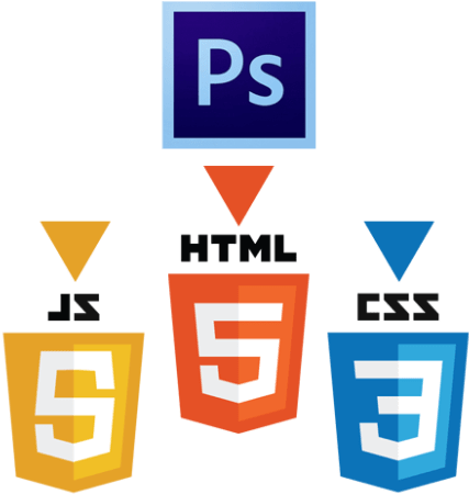 Download Convert Psd To Responsive With Html5 Css3 And Bootstrap Psd To Html Css Full Size Png Image Pngkit
