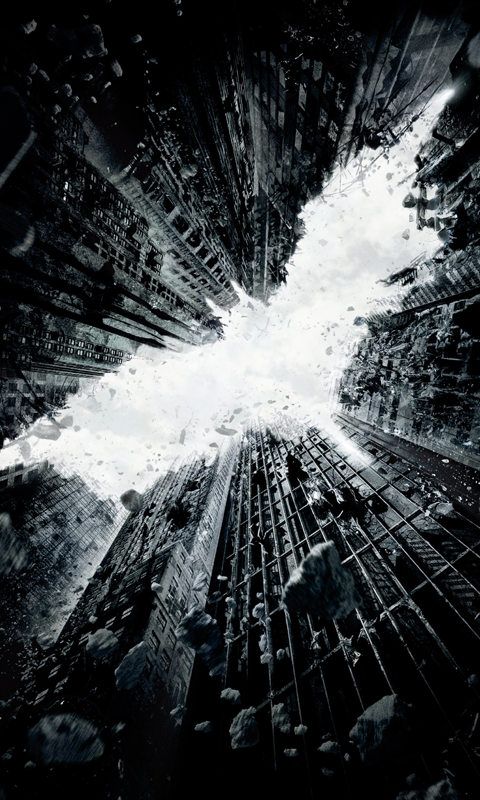 The Dark Knight Rises Transparent Wallpapers For Windows - Dark Knight Rises Teaser Poster (480x800), Png Download