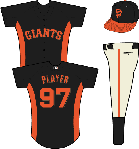 San Francisco Giants - Texas Rangers Red Uniform (486x521), Png Download