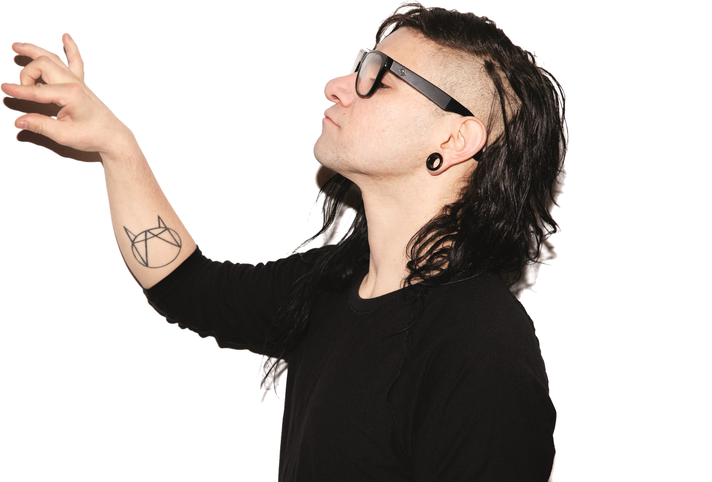 Skrillex Png Hd - Skrillex Png (2400x1600), Png Download
