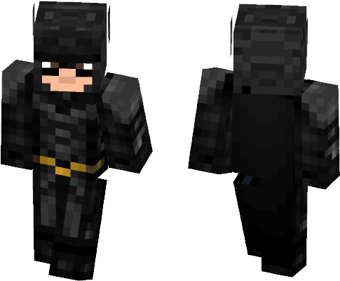 Batman The Dark Knight - Minecraft Skin John Wick (584x497), Png Download