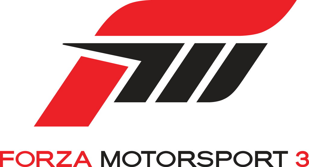 Forza Logo - Forza Motorsport 3 Png (1024x555), Png Download