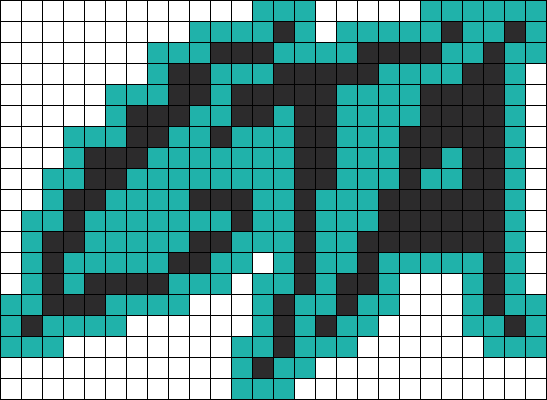 Dj Gta Logo Perler Bead Pattern / Bead Sprite - Gta Dj (547x400), Png Download