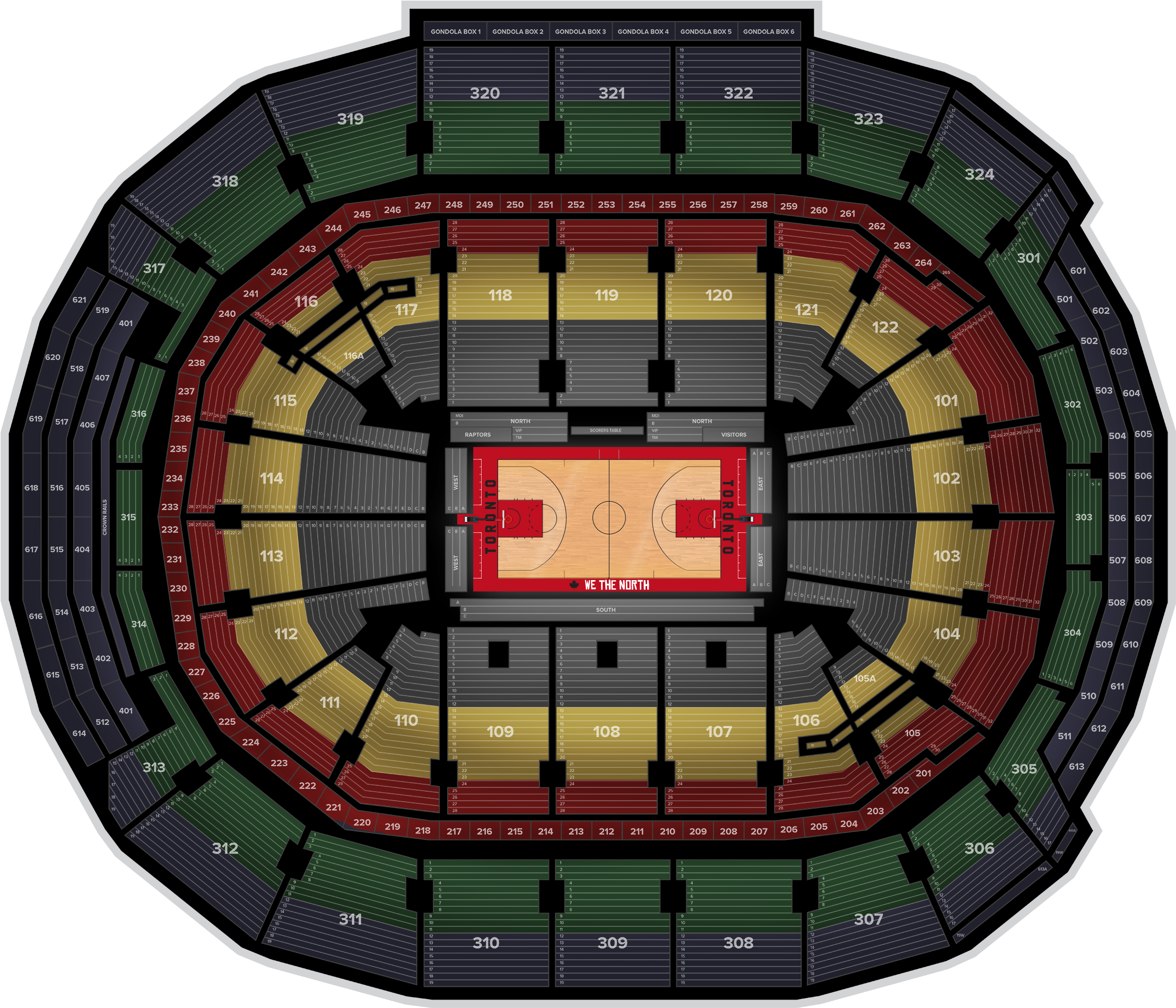 Scotiabank Arena (2560x1936), Png Download