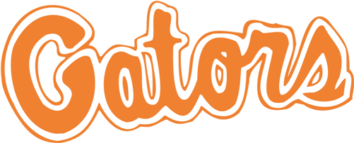 1979-pres Florida Gators Wordmark Logo - Florida Gators Designs Logos (500x500), Png Download