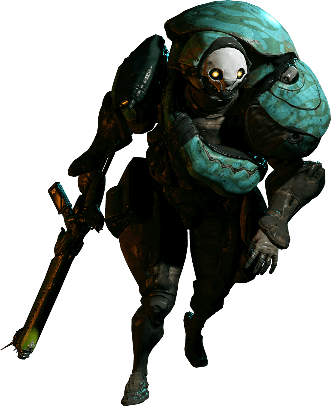 Warframe Masked Grineer - Grineer Soldier (1088x1500), Png Download