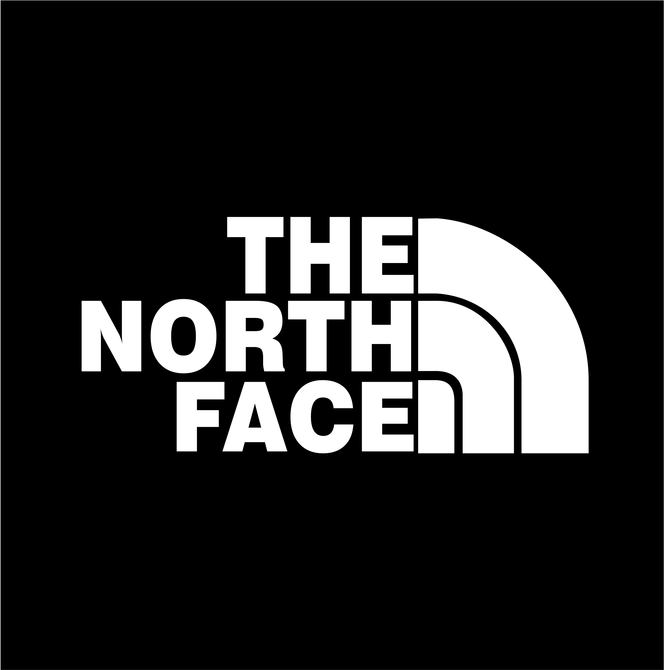 The North Face Logo Png Transparent - Logo The North Face (2400x2400), Png Download