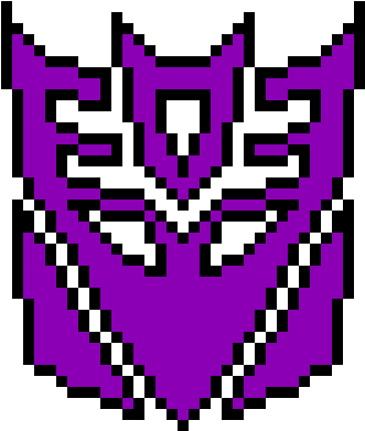 Decepticon - Minecraft (350x410), Png Download