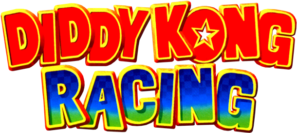 Diddy Kong Racing Logo - Diddy Kong Racing 64 Logo (610x287), Png Download