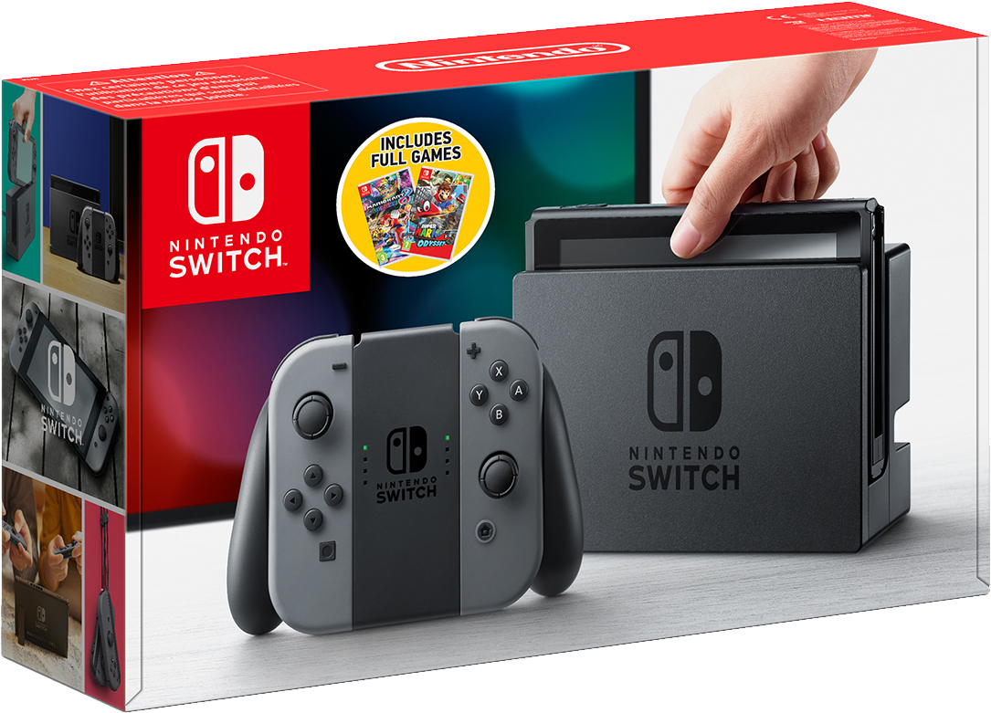 Nintendo Switch Mario Kart 8 Deluxe Super Mario Odyssey - Nintendo Switch New Zealand (1200x1200), Png Download