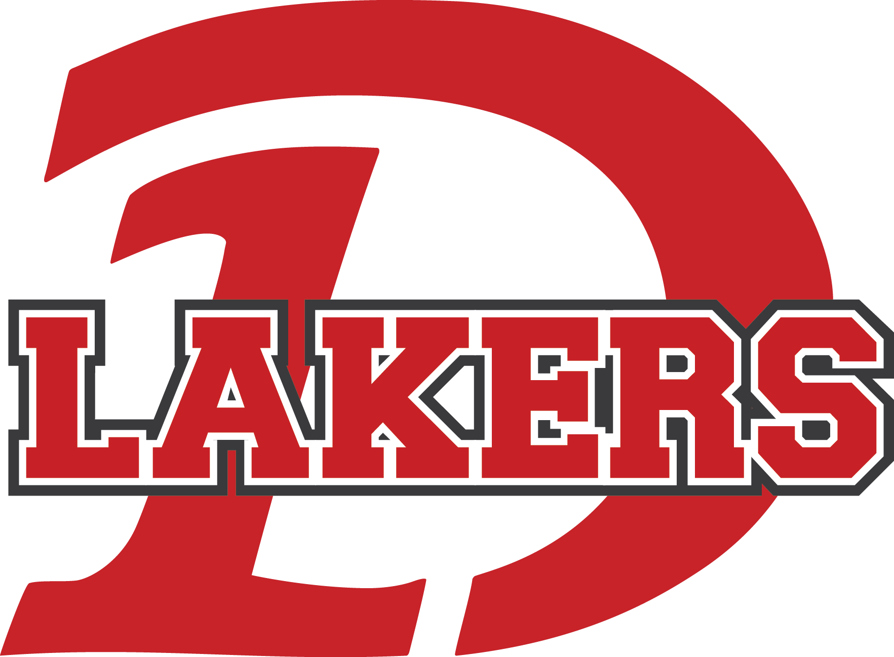 Download - Detroit Lakes Lakers Logo (1765x1298), Png Download