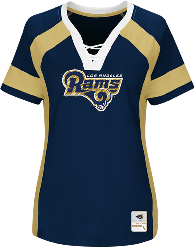 Nfl Los Angeles Rams Draft Me Majestic Tee - Pittsburgh Steelers Jersey (500x500), Png Download