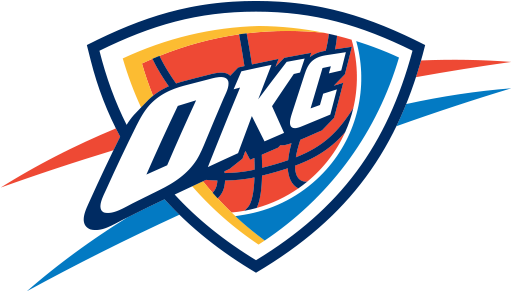 Okc Thunder - Oklahoma City Thunder Logo (510x320), Png Download
