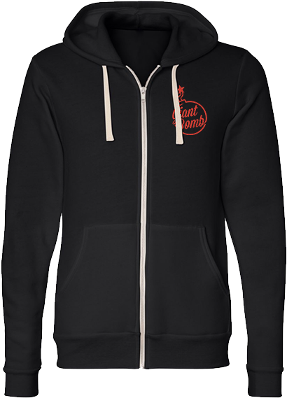 Giant Bomb Vintage Logo Hoodie - Hoodie (600x600), Png Download