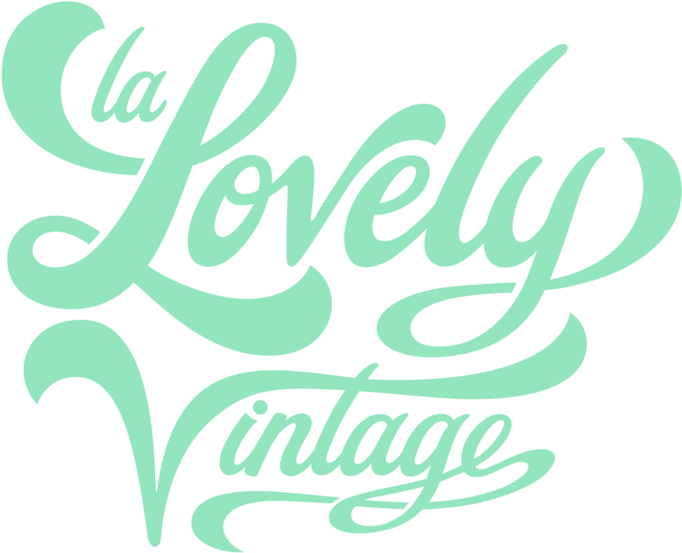 La Lovely Vintage Logo - Logo (1000x815), Png Download