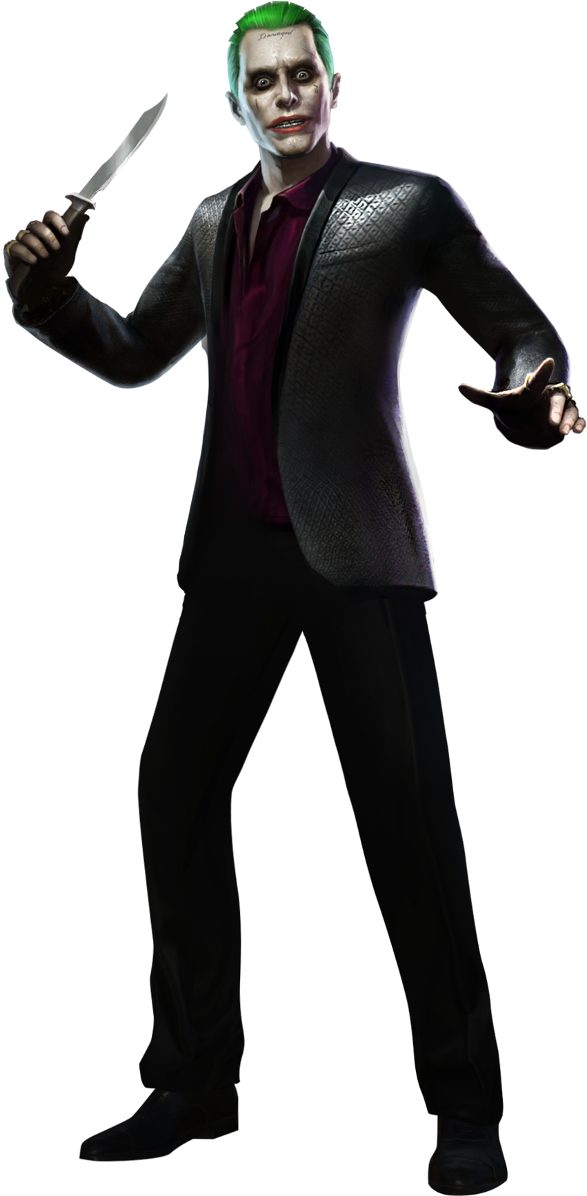 It Will Be The Largest Update To Hit The Game In Over - Joker Suicide Squad Injustice (1215x1889), Png Download