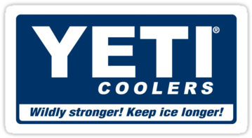 Also Buy This Artwork On Stickers And Stationery - Yeti Coolers Logo Font (375x360), Png Download
