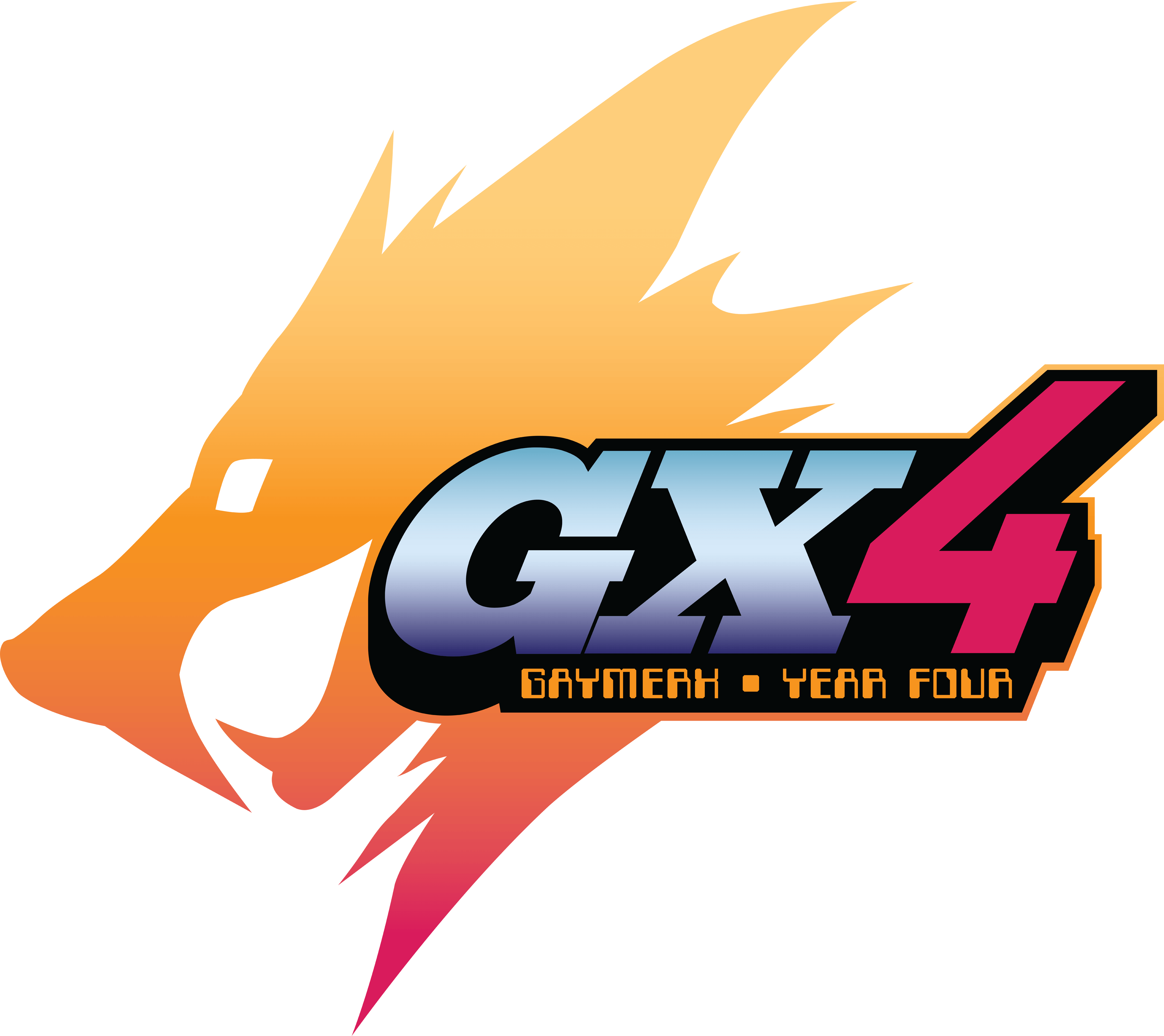 Gaymerx4-logo - Information (2000x1780), Png Download
