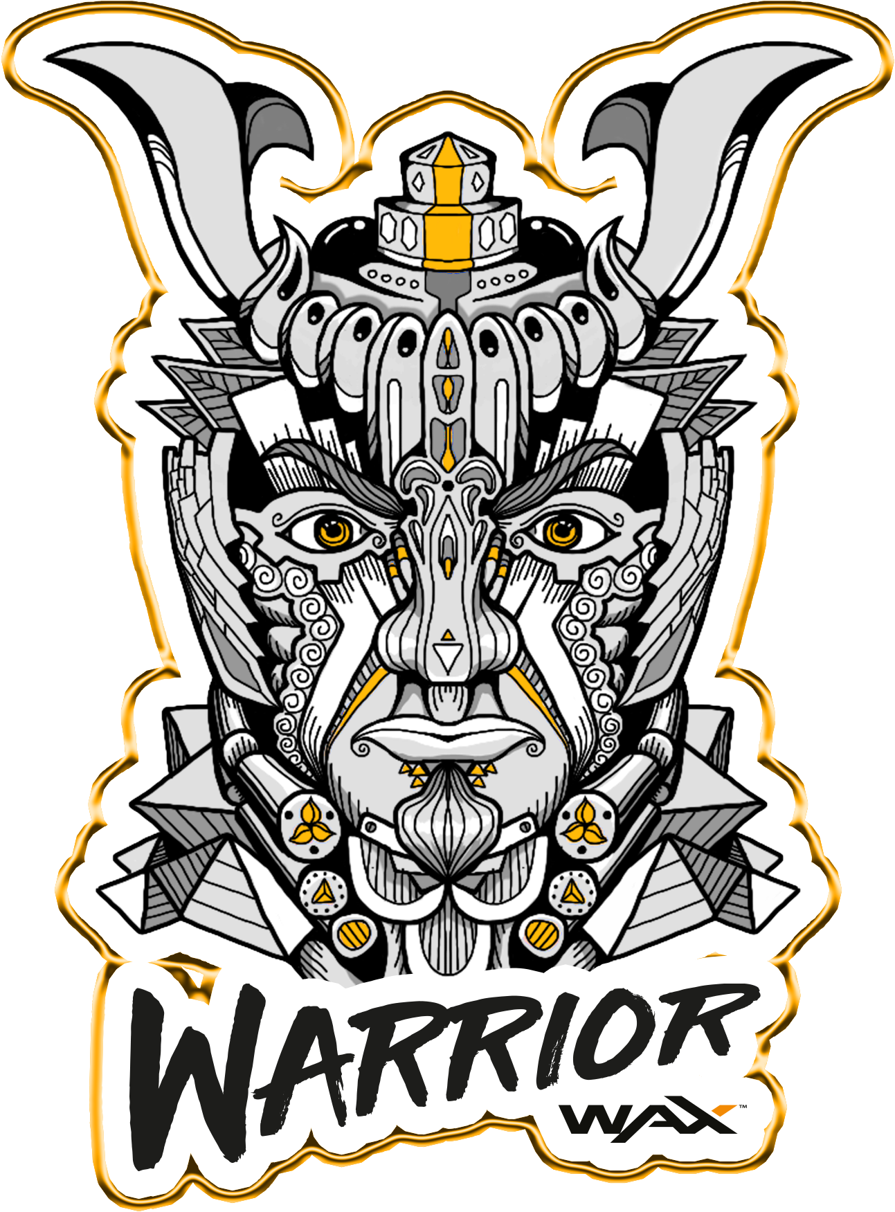 Buy & Sell Wax Stickers Golden Sticker - Sticker (2048x2048), Png Download
