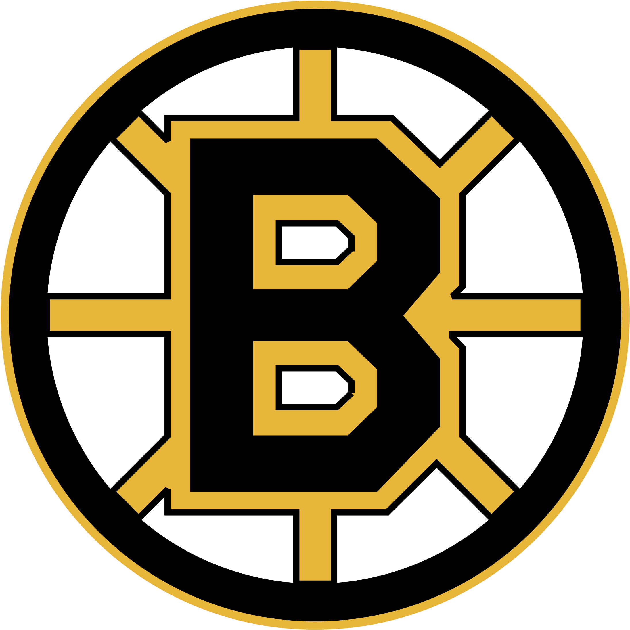 Boston Bruins Logo Png Transparent - Boston Bruins Logo (2400x2400), Png Download