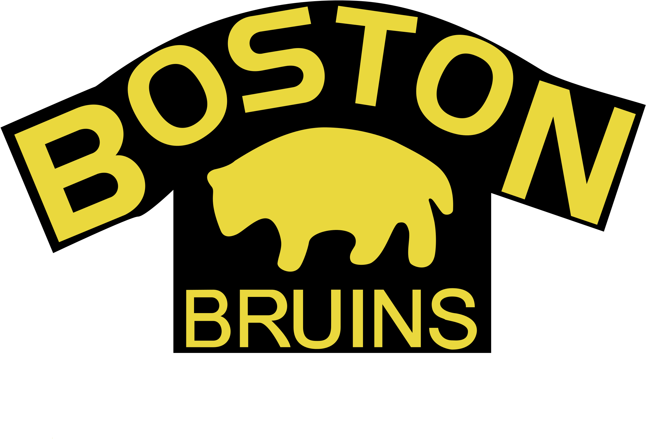 Boston Bruins Logo Png Transparent - Boston Bruins (2400x2400), Png Download