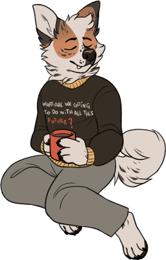 Until-dawn Sweater - Cartoon (711x1099), Png Download