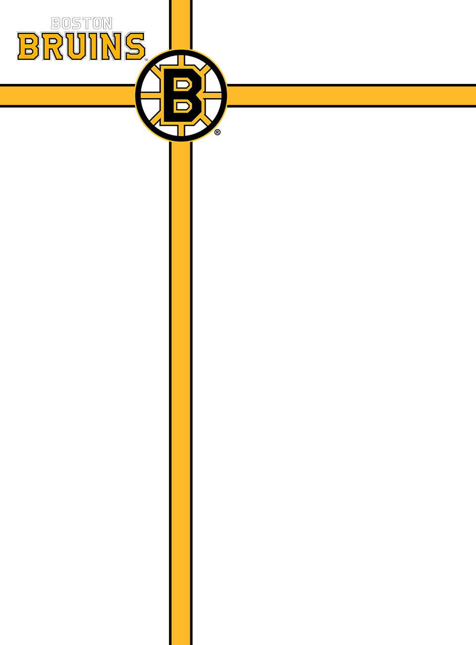 Boston, Bruins, En, Én, Én, Fitness, Health, Nhl, Qp, - Boston Bruins (960x1300), Png Download