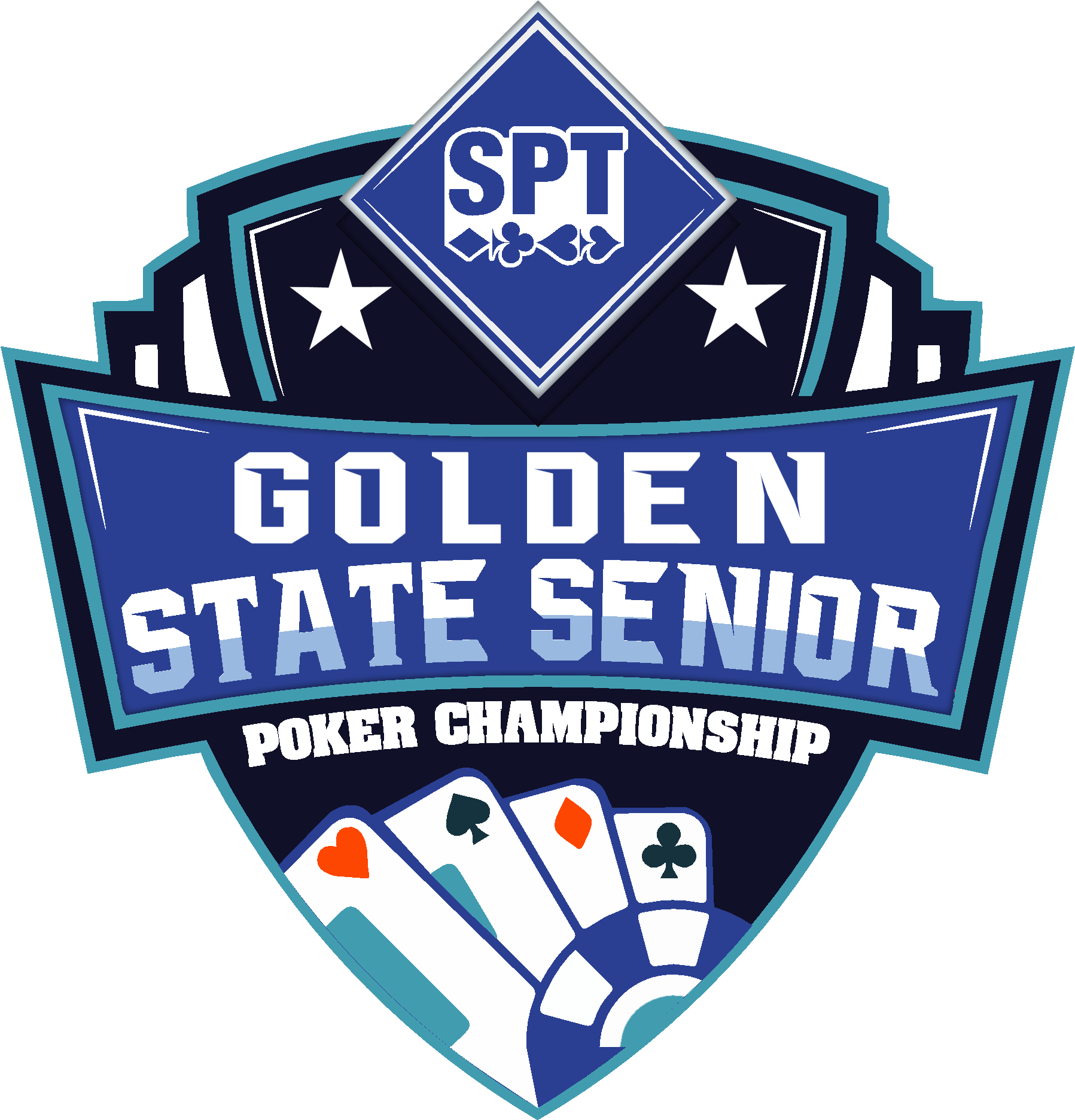 2018 Golden State Senior Poker Championship - Silver State Senior Poker Championship (2083x2083), Png Download