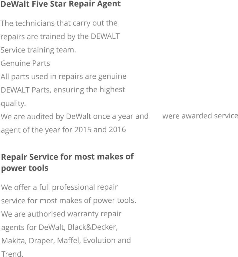 Elementaryimages Dewalt Five Star Repair Agent The - Dewalt (786x1488), Png Download