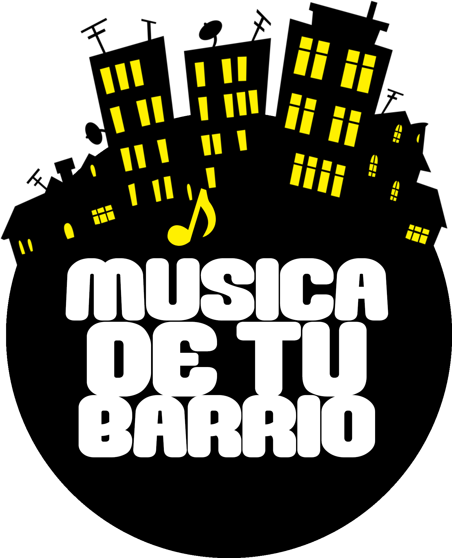 Logo Música De Tu Barrio - Illustration (2550x3300), Png Download