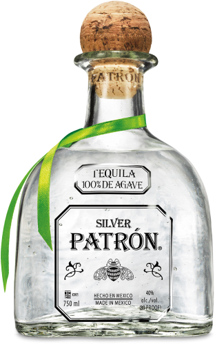 Patron Silver Tequila - Patron Tequila (405x500), Png Download