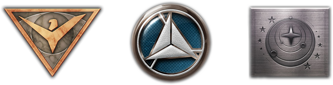 Factions - Pin-back Button (1198x300), Png Download