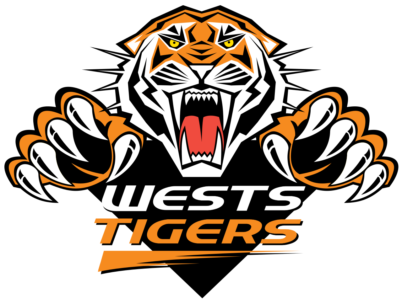 Download 1280pxwests Tigers Logo Tigers Nrl Full Size PNG Image