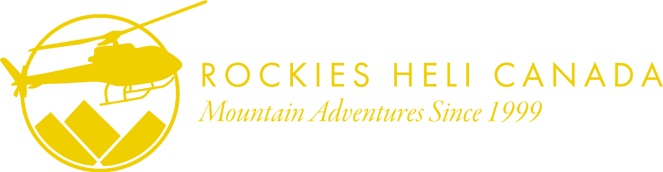 Rockies Heli Canada (2194x566), Png Download