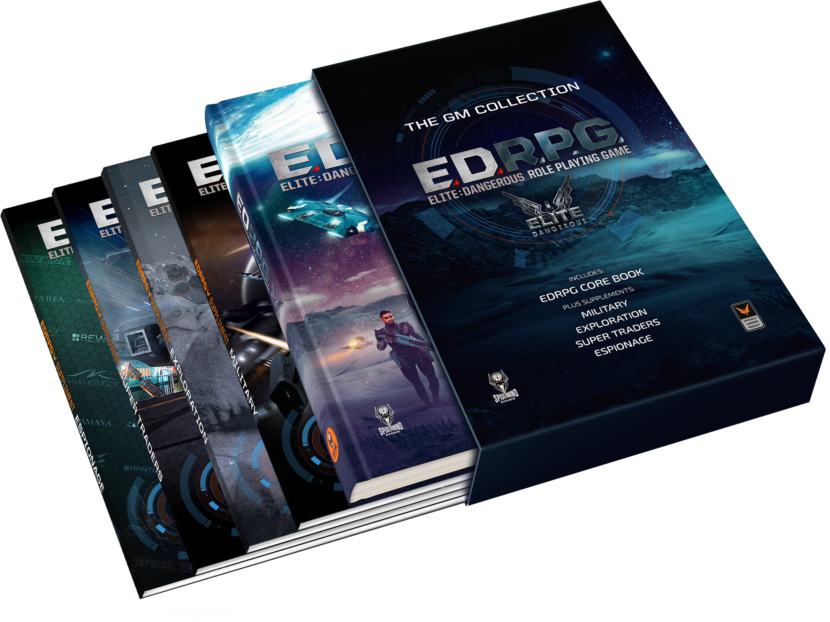 Elite Dangerous Rpg Box Set - Box Set Rpg (3228x2463), Png Download