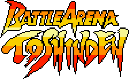 Ah, The Old Bat Logo, Now In 8-bit Glory - Battle Arena Toshinden Logo (448x276), Png Download
