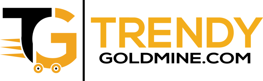 Trendy Goldmine " (900x279), Png Download
