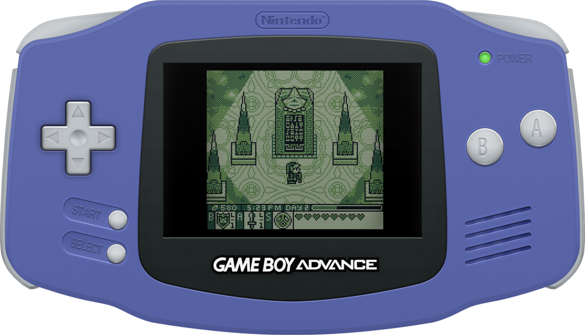 Game Boy Advance Indigo - Indigo Game Boy Advance (1181x677), Png Download