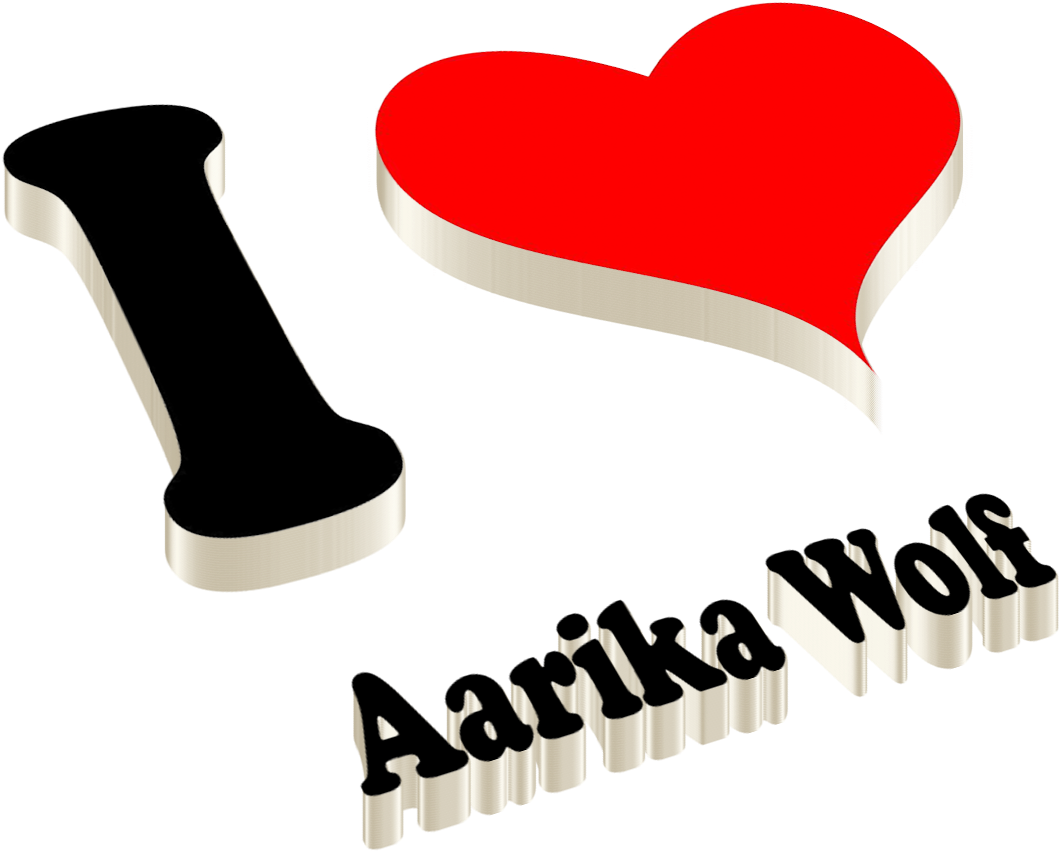 Aarika Wolf Happy Birthday Name Logo - Abu Name (1384x978), Png Download