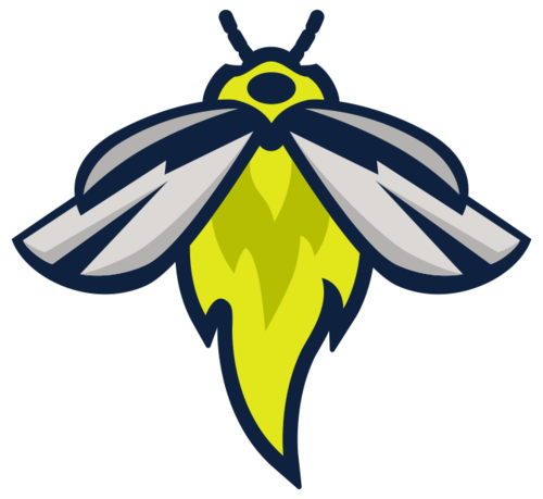 Columbia Fireflies - Fireflies Baseball Logo (500x459), Png Download