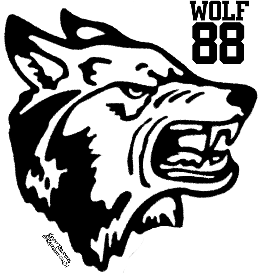 Posted 7th December 2014 By Karen Kwan - Logo Exo Wolf 88 (857x932), Png Download
