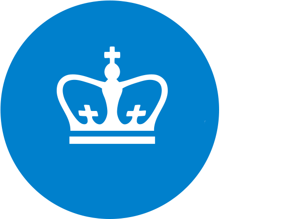 White Crown In Blue Circle - School Of General Studies Logo (699x613), Png Download