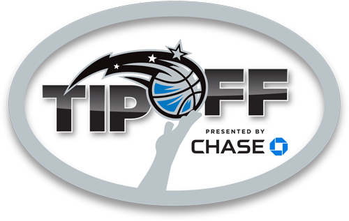 Season Tip-off Chase - Orlando Magic Wincraft 7.5" X 4.25" Auto Emblem Decal (500x317), Png Download
