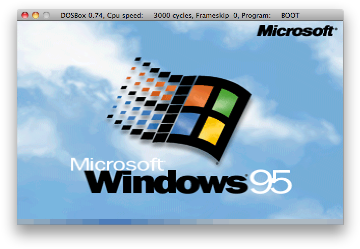 Windows 95 On Dosbox - Windows 95 Facebook Cover (720x502), Png Download