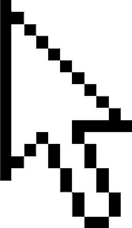 Vaporwave Vector Windows 95 Vector Free - Mouse Pointer (422x732), Png Download