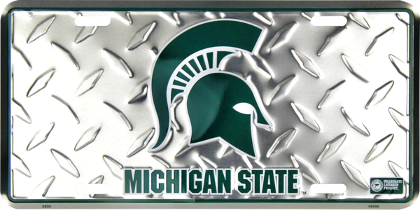 Michigan State Spartans Diamond - Michigan State Spartans (600x300), Png Download