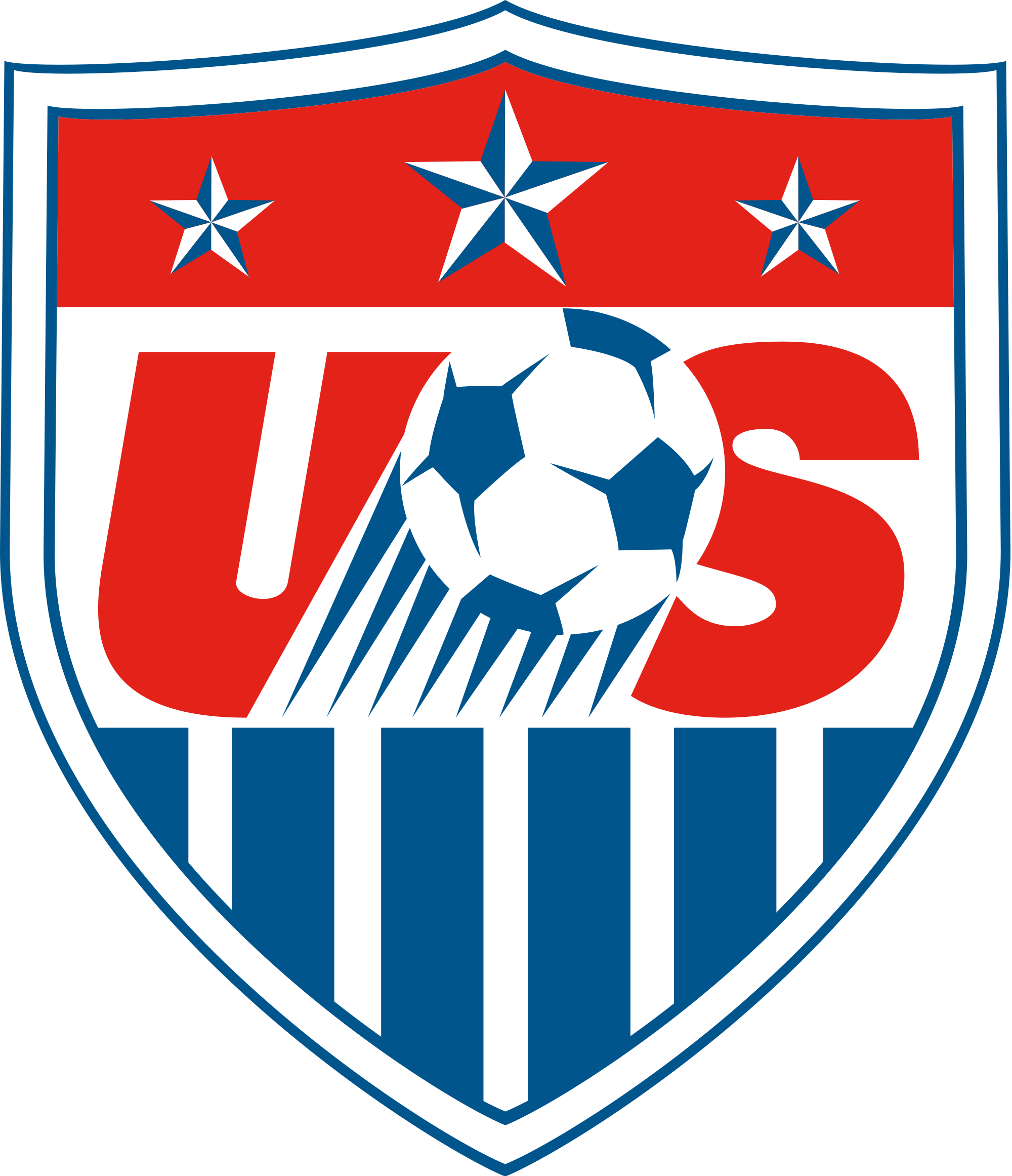 Open - Usa Soccer Logo Png (2000x2323), Png Download